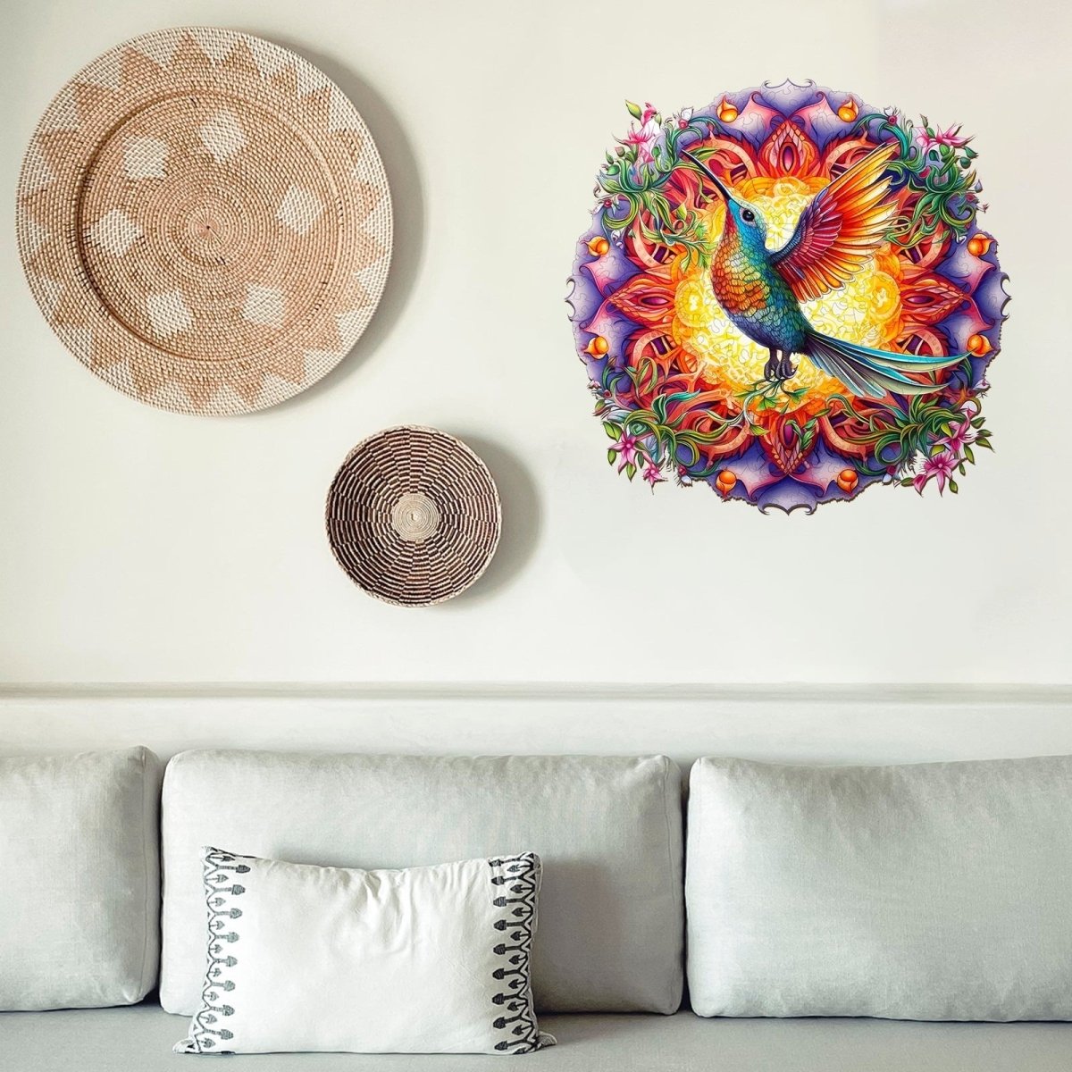 Hummingbird Wooden Jigsaw Puzzle - KAAYEE Puzzle