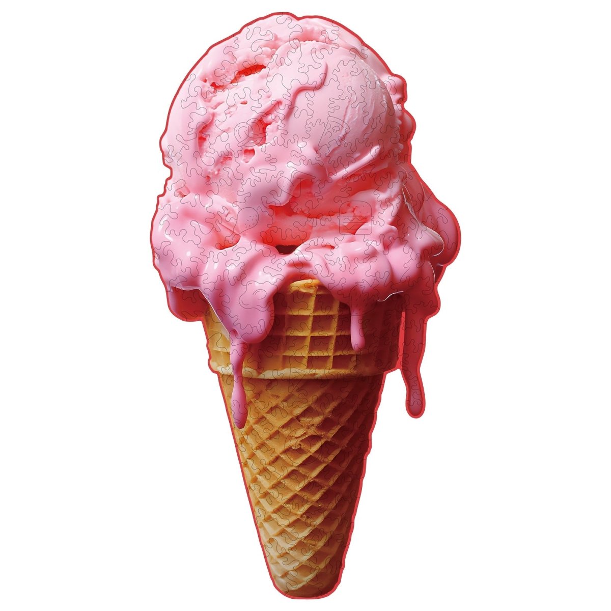 Ice Cream Wooden Jigsaw Puzzle - KAAYEE Puzzle