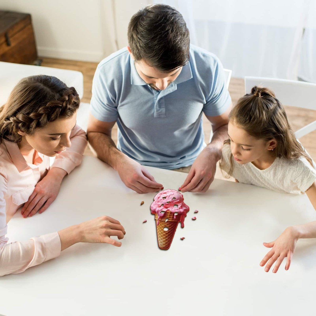 Ice Cream Wooden Jigsaw Puzzle - KAAYEE Puzzle