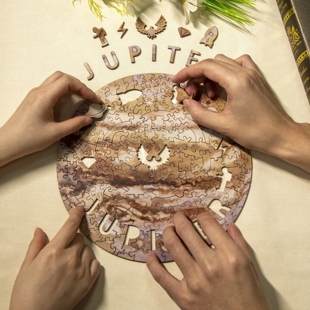 JUPITER Wooden Jigsaw Puzzle - KAAYEE Puzzle