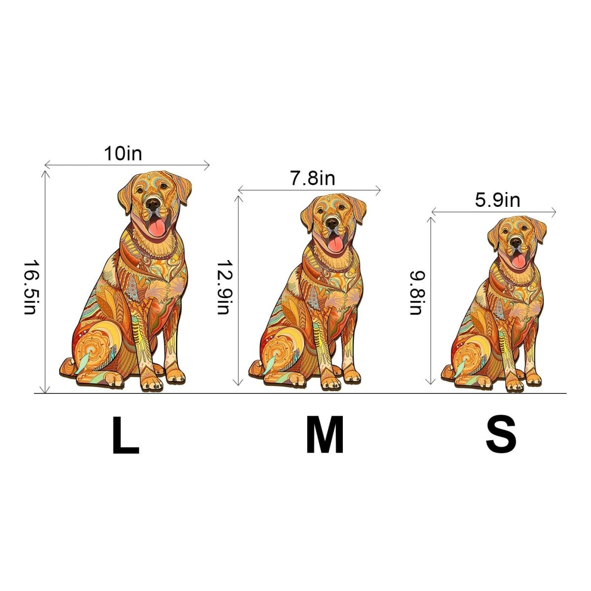 LABRADOR Wooden Jigsaw Puzzle - KAAYEE Puzzle