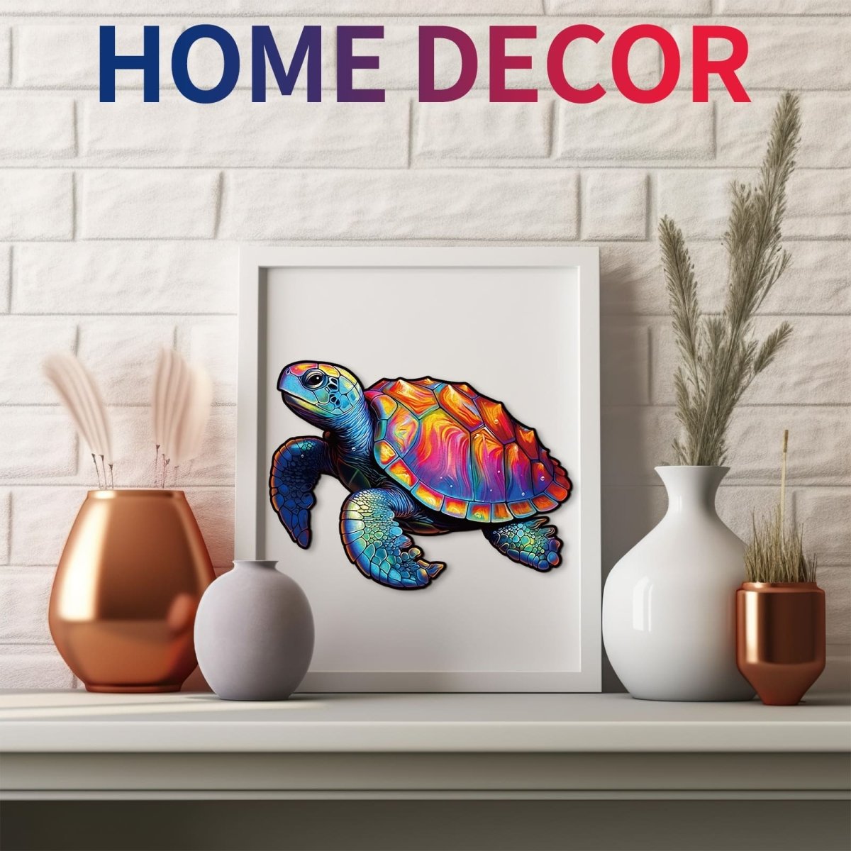 Leisure Turtle Wooden Jigsaw Puzzle - KAAYEE Puzzle