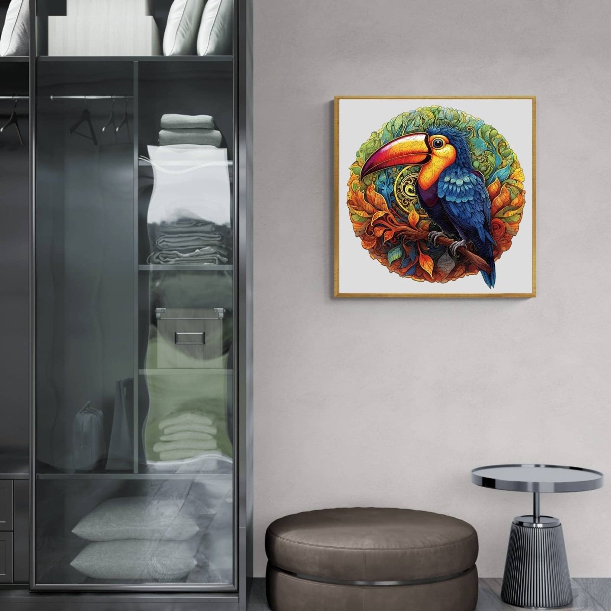 Lively Toucans Wooden Jigsaw Puzzle - KAAYEE Puzzle