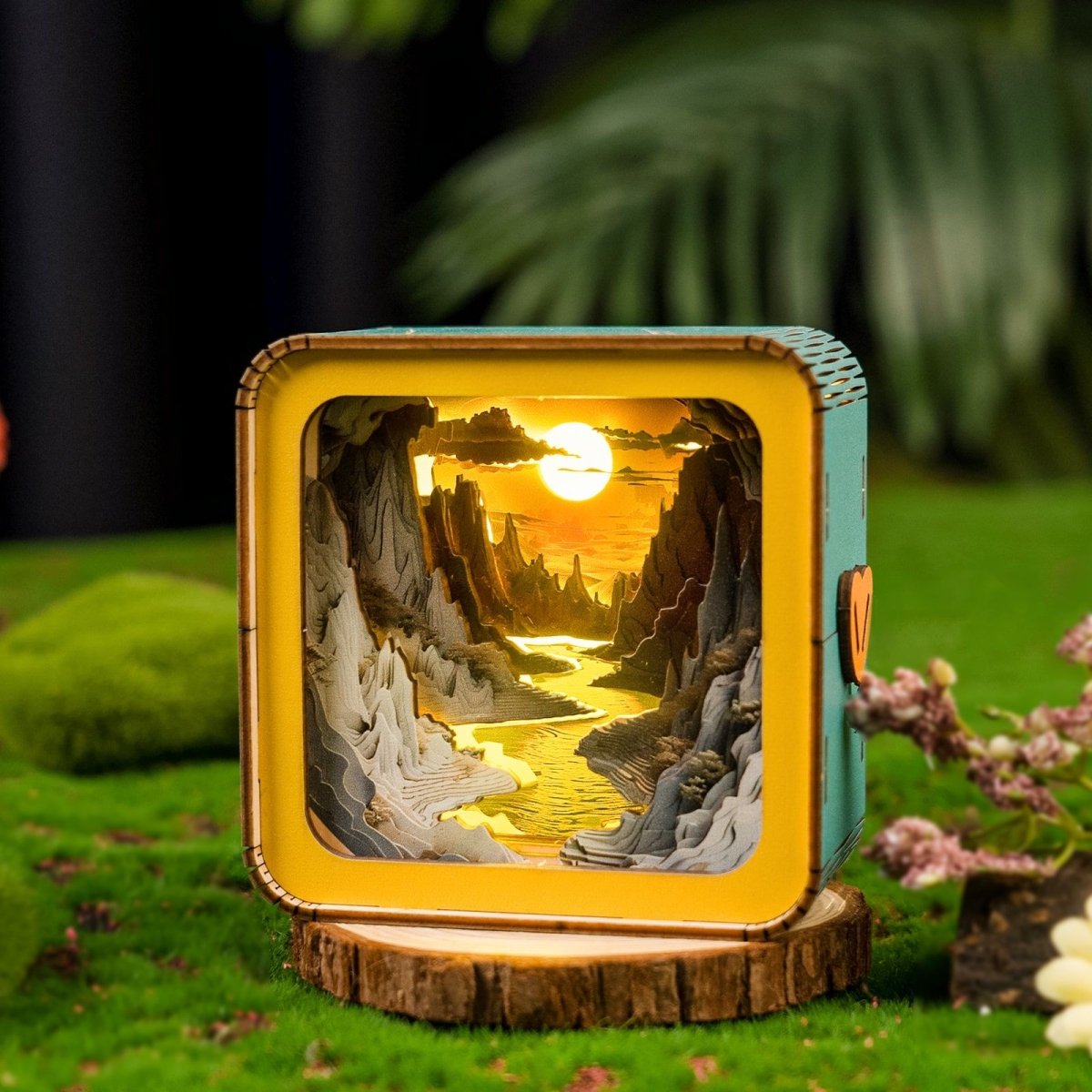 Long River Sunset Night Light - KAAYEE Puzzle