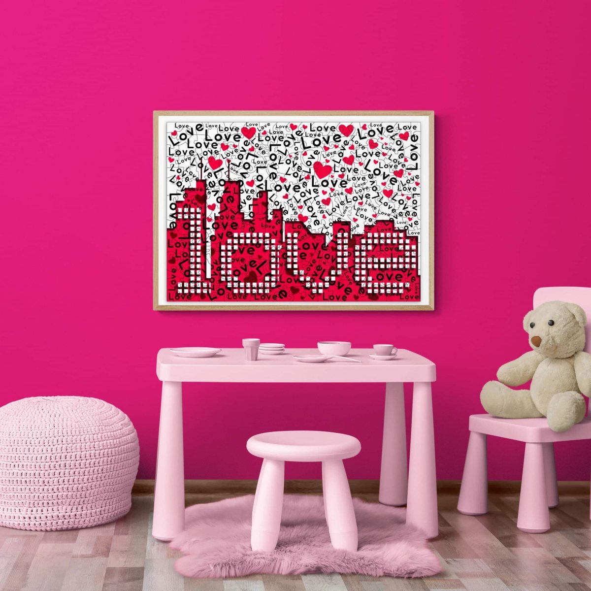 LOVE CHALLENGE Wooden Jigsaw Puzzle - KAAYEE Puzzle
