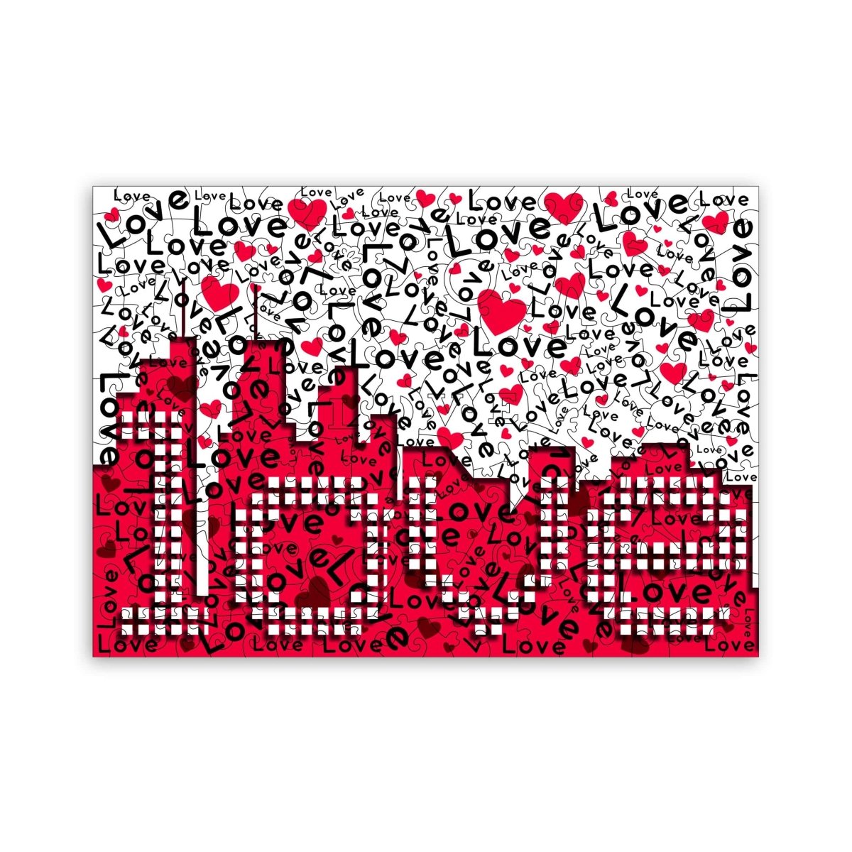 LOVE CHALLENGE Wooden Jigsaw Puzzle - KAAYEE Puzzle