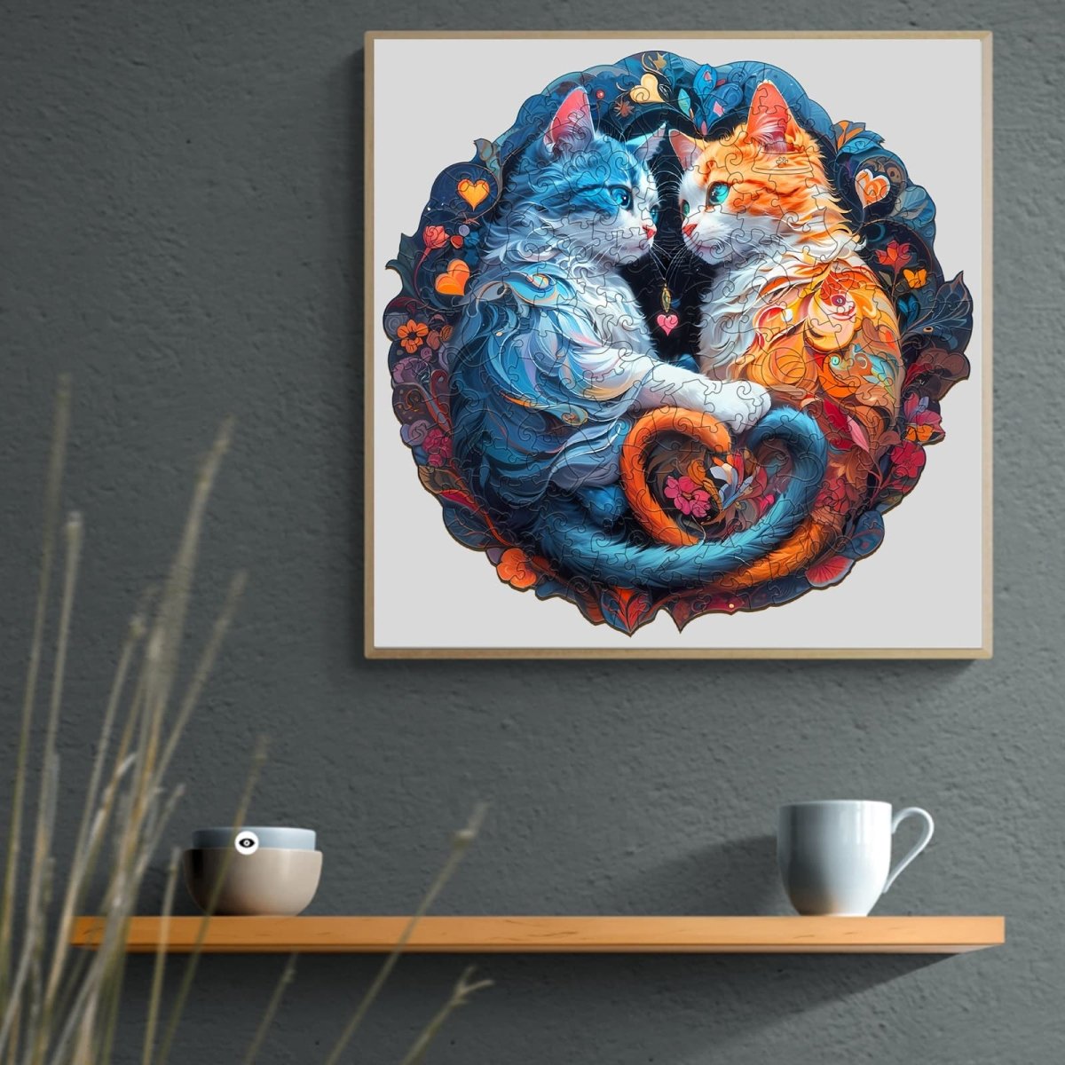 Love Hug Wooden Jigsaw Puzzle - KAAYEE Puzzle