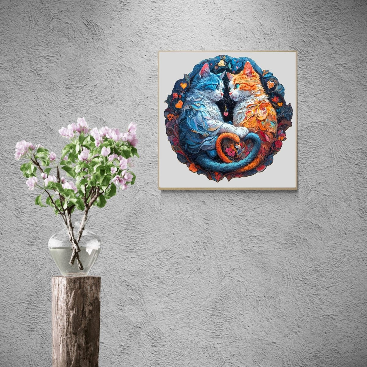 Love Hug Wooden Jigsaw Puzzle - KAAYEE Puzzle