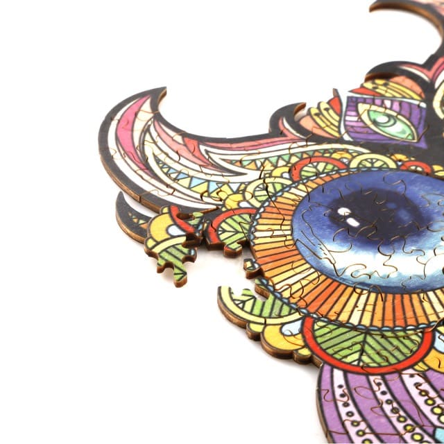 LOVELY OWL Wooden Jigsaw Puzzle - KAAYEE Puzzle