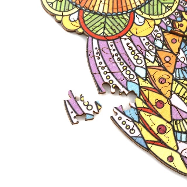LOVELY OWL Wooden Jigsaw Puzzle - KAAYEE Puzzle