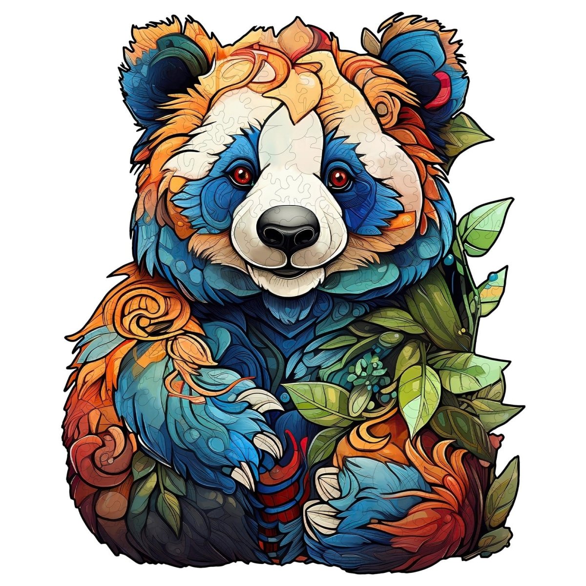 Lovely Panda Wooden Jigsaw Puzzle - KAAYEE Puzzle