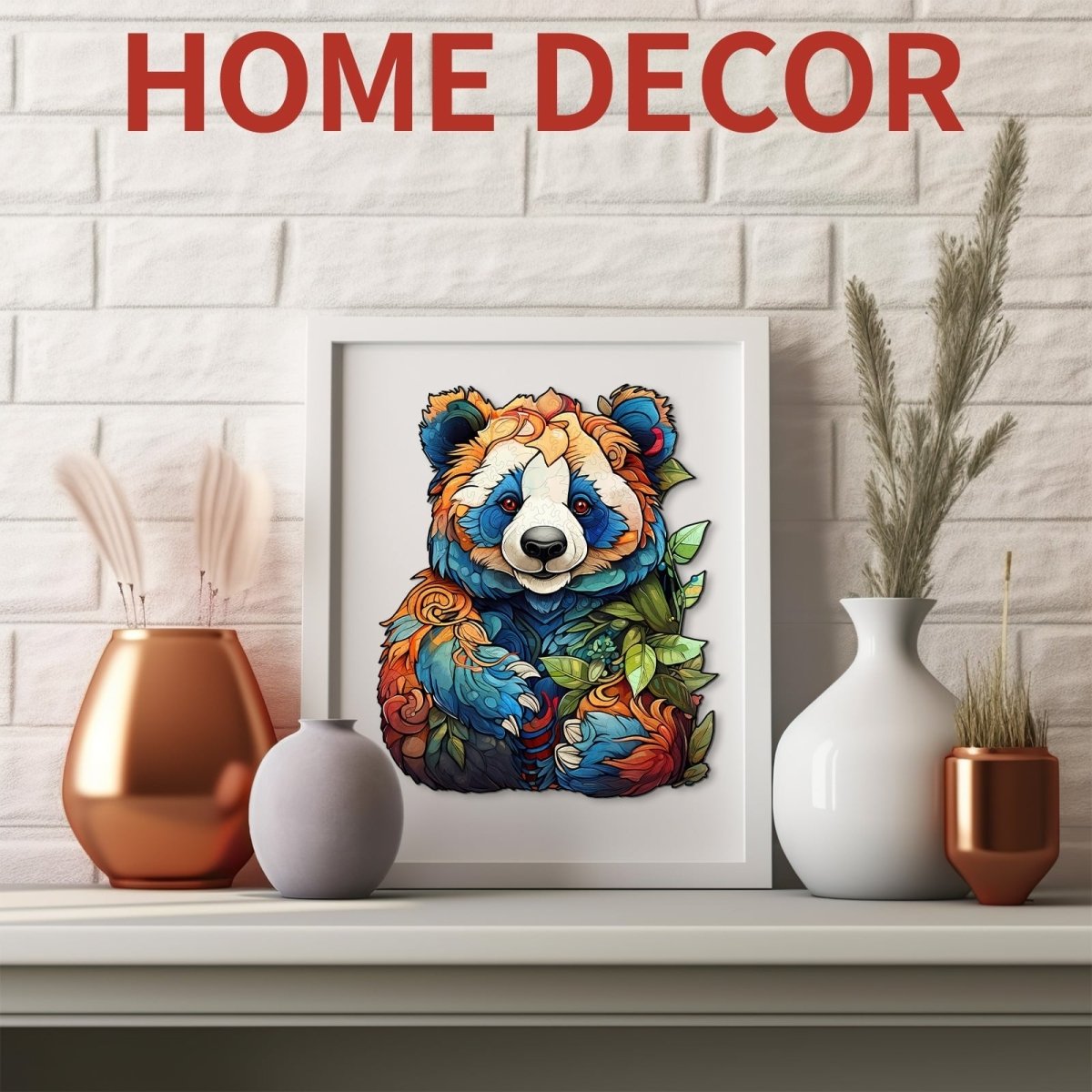 Lovely Panda Wooden Jigsaw Puzzle - KAAYEE Puzzle