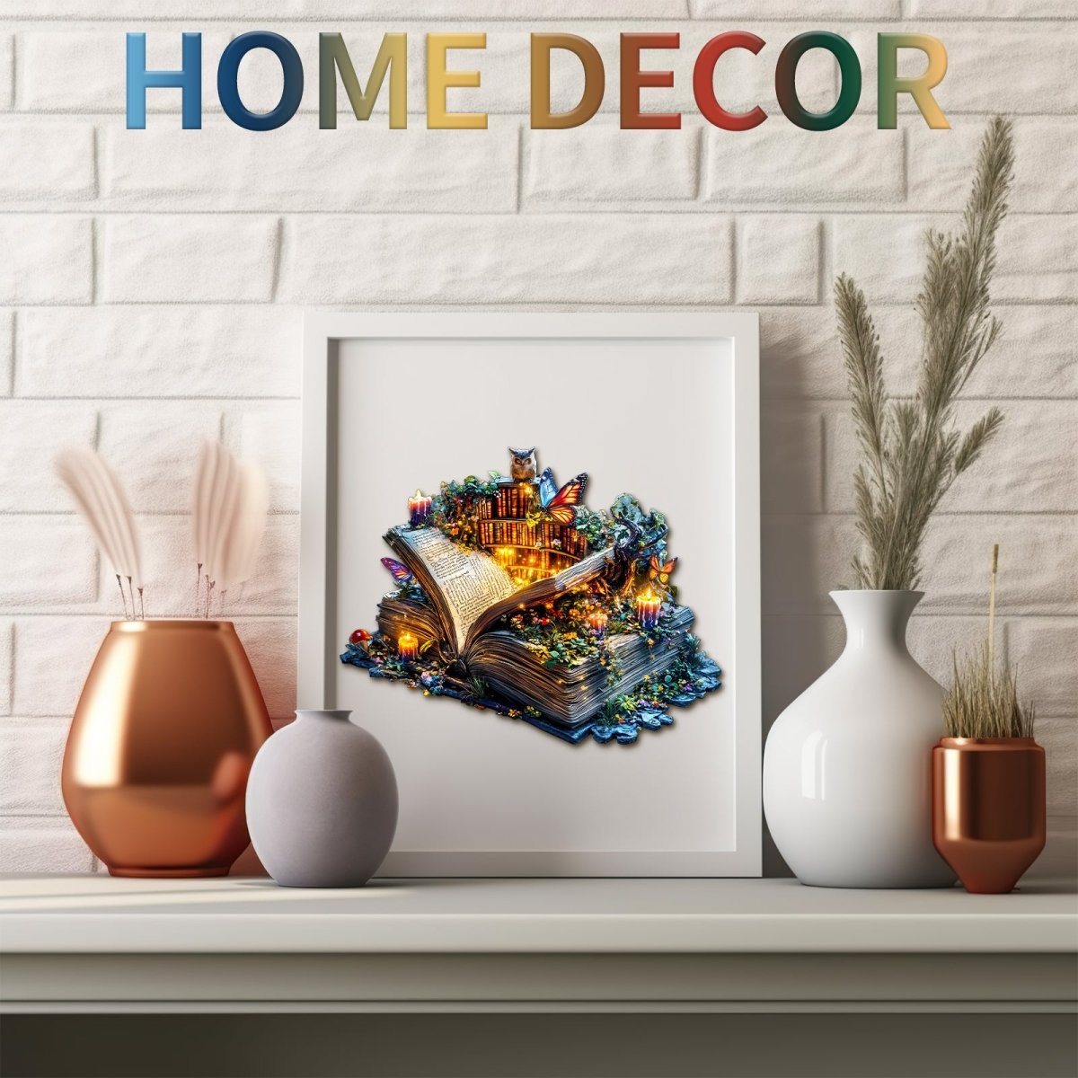 Magic Book Wooden Jigsaw Puzzle - KAAYEE Puzzle