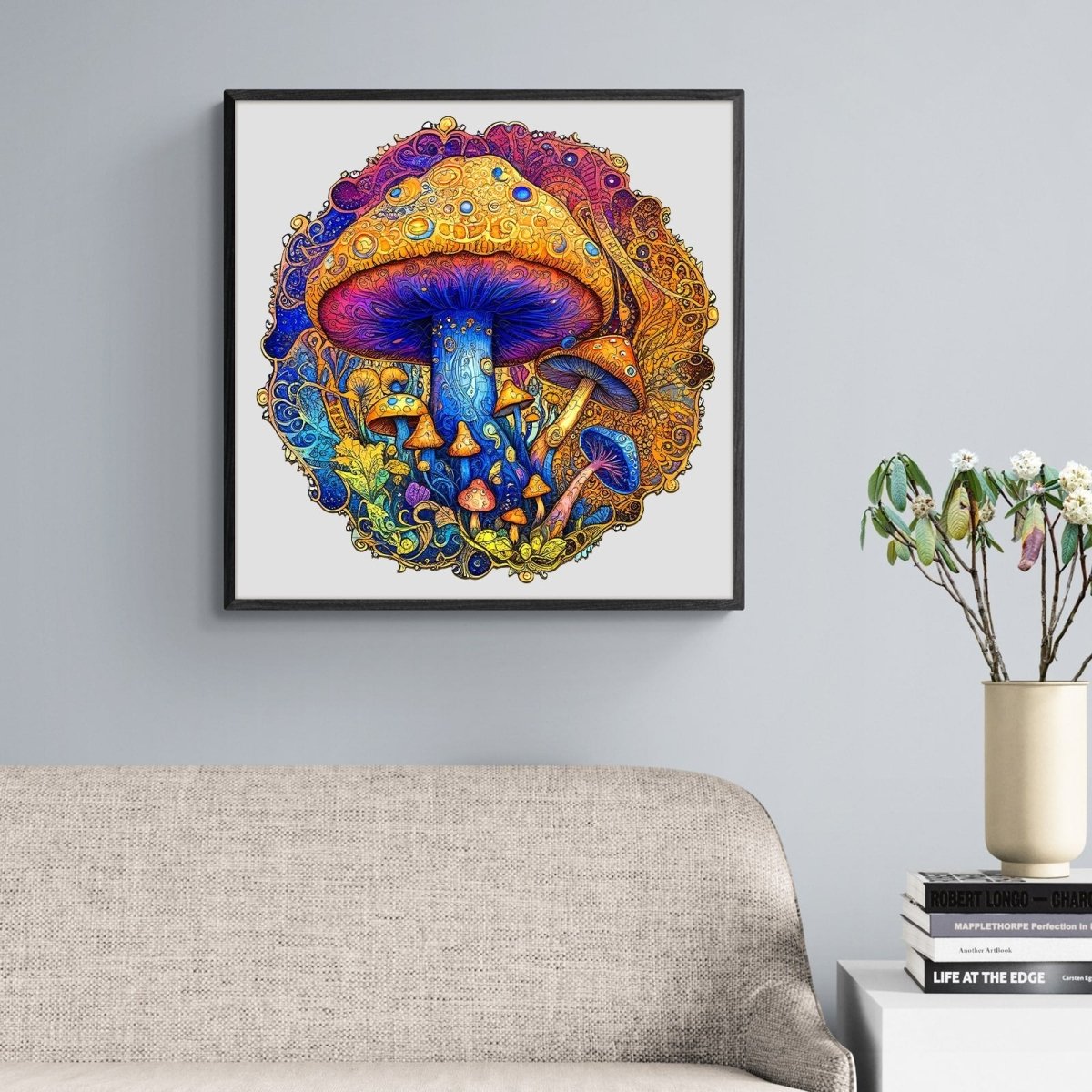 Magic Mushroom Wooden Jigsaw Puzzle - KAAYEE Puzzle