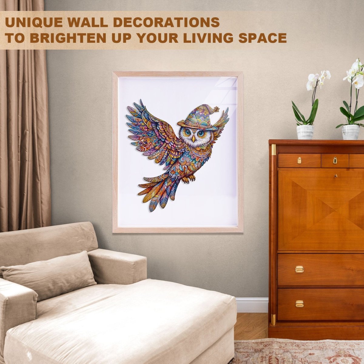 Magic Owl 2025 Wooden Jigsaw Puzzle - KAAYEE Puzzle