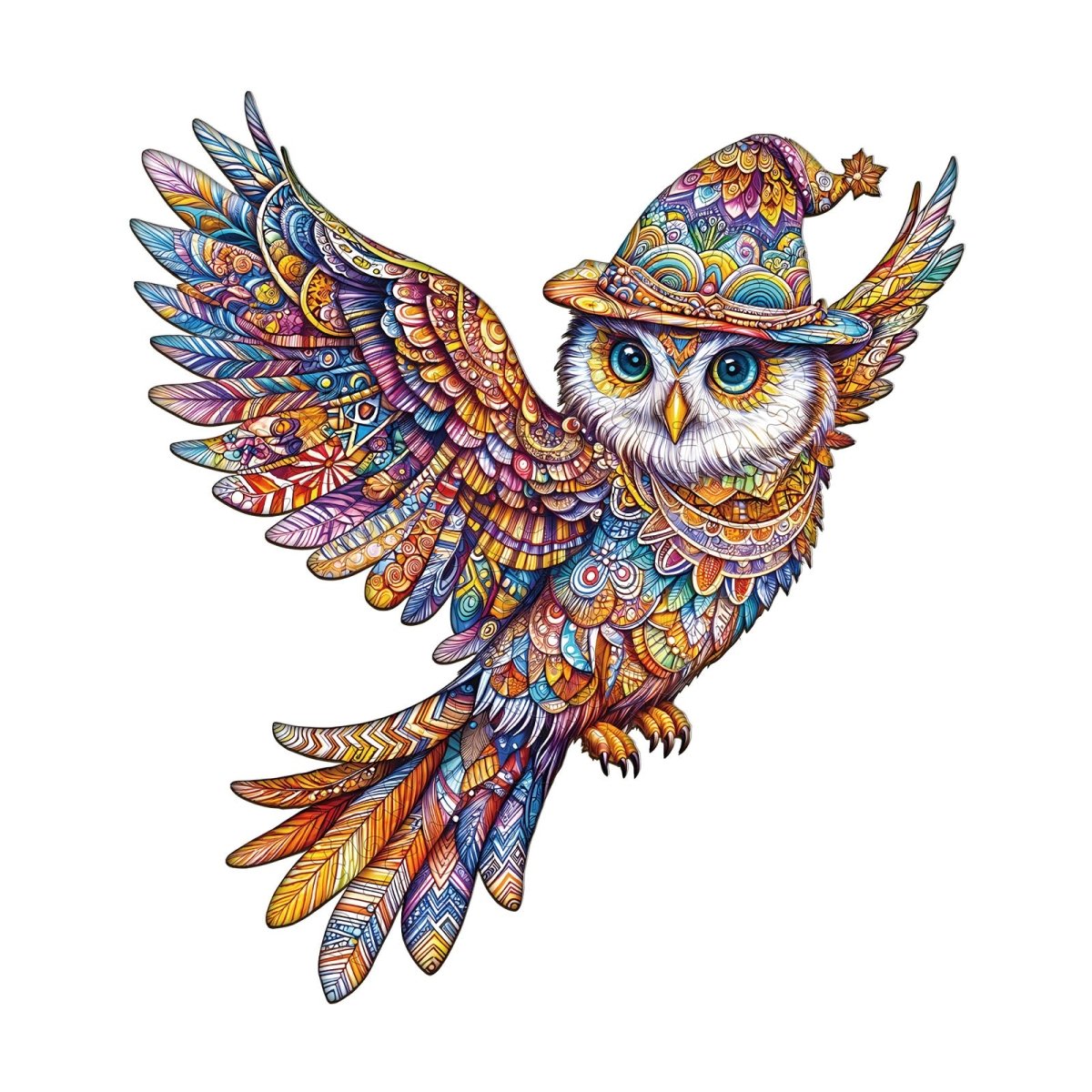 Magic Owl 2025 Wooden Jigsaw Puzzle - KAAYEE Puzzle