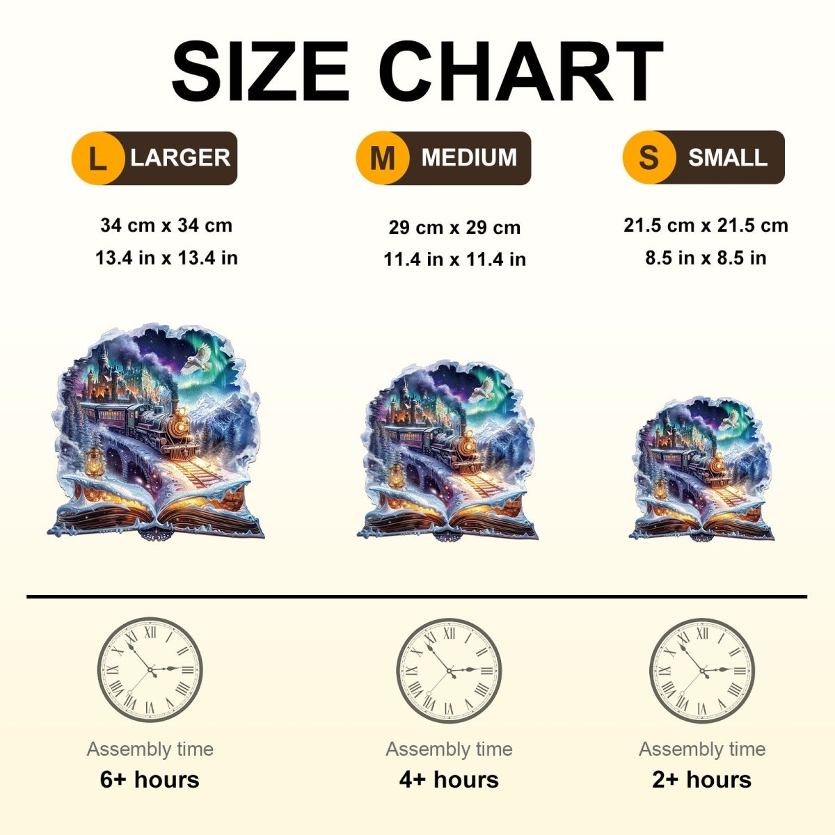 Magic Snowpiercer Wooden Jigsaw Puzzle - KAAYEE Puzzle