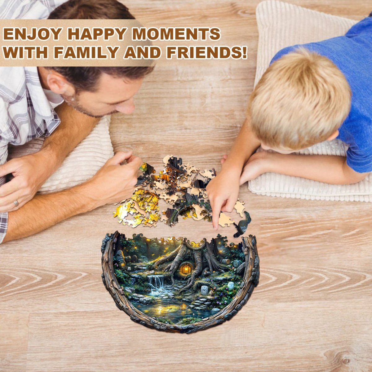 Magic time tree Wooden Jigsaw Puzzle - KAAYEE Puzzle