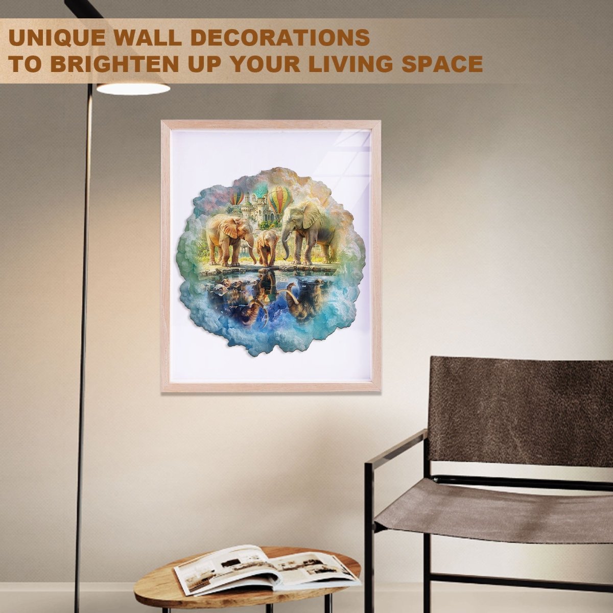 Mammoth—My wish Wooden Jigsaw Puzzle - KAAYEE Puzzle