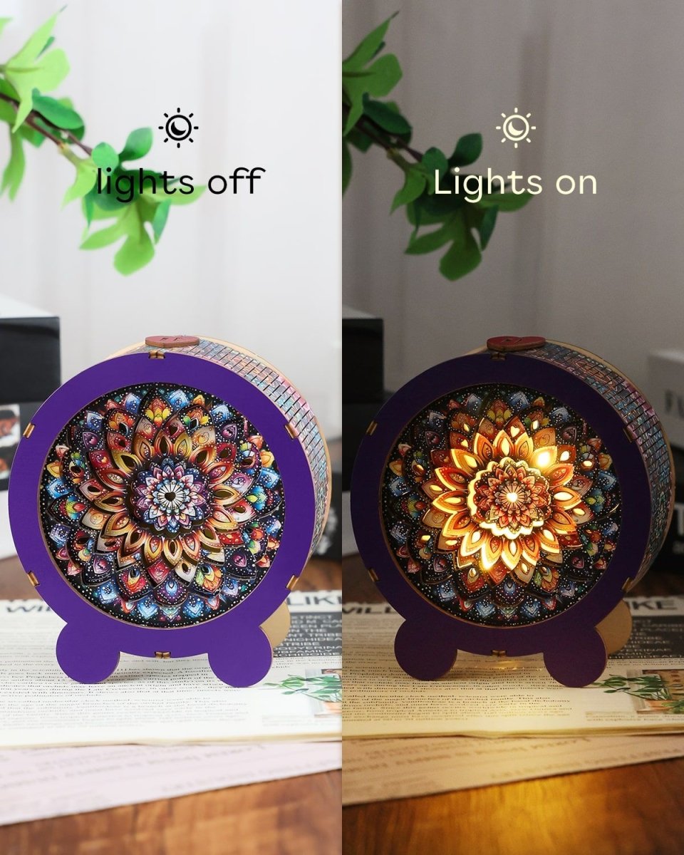 Mandala Night Light - KAAYEE Puzzle