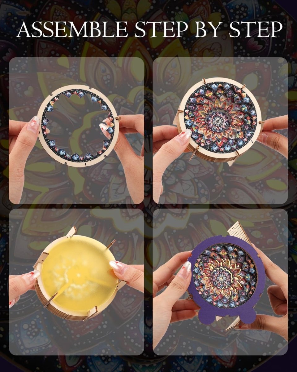 Mandala Night Light - KAAYEE Puzzle