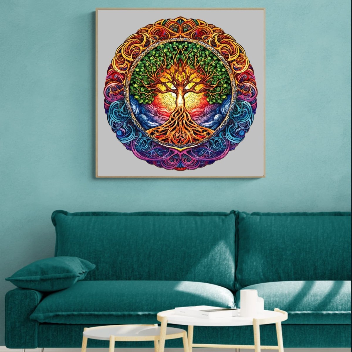 Mandala Tree of Life 1 Wooden Jigsaw Puzzle - KAAYEE Puzzle