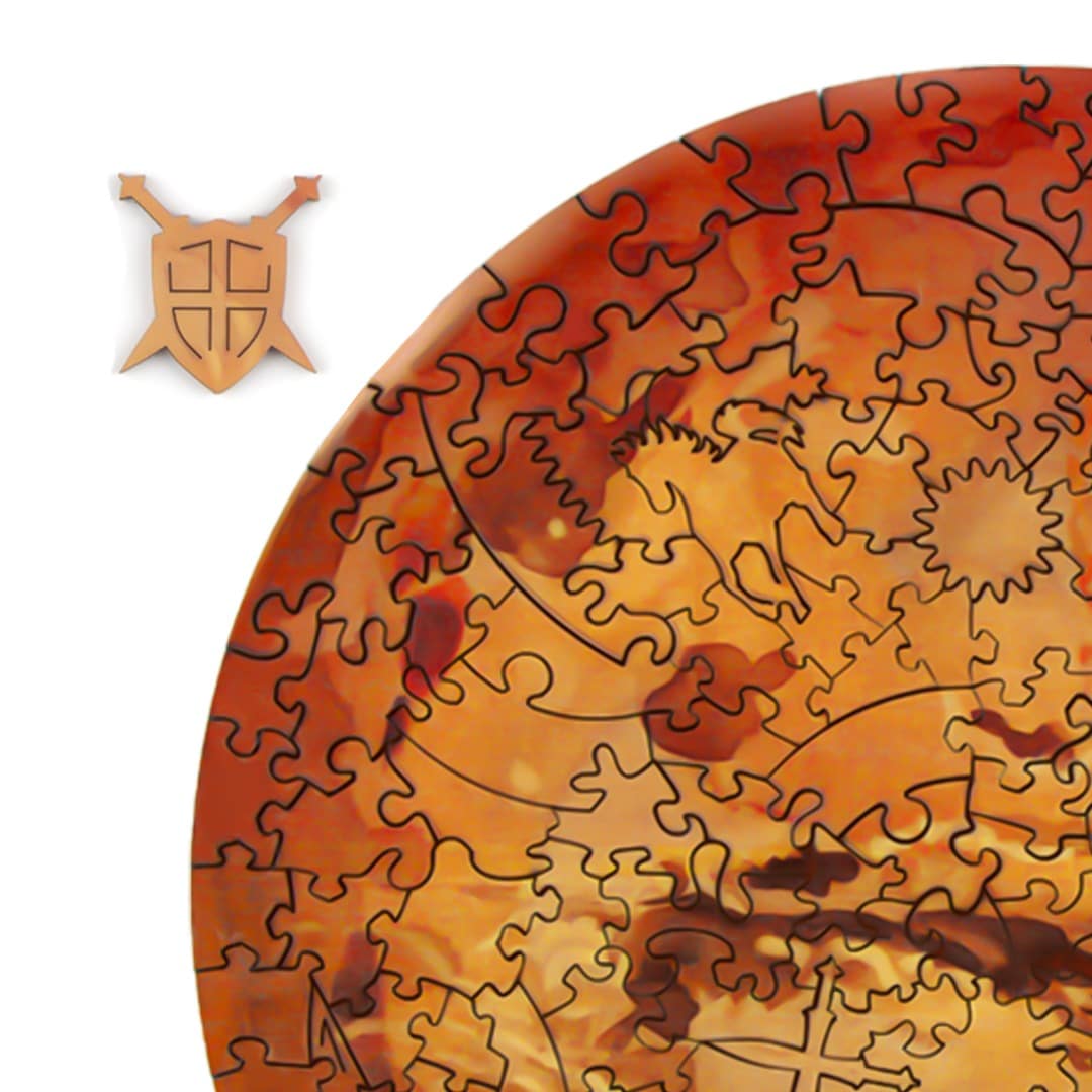 MARS Wooden Jigsaw Puzzle - KAAYEE Puzzle