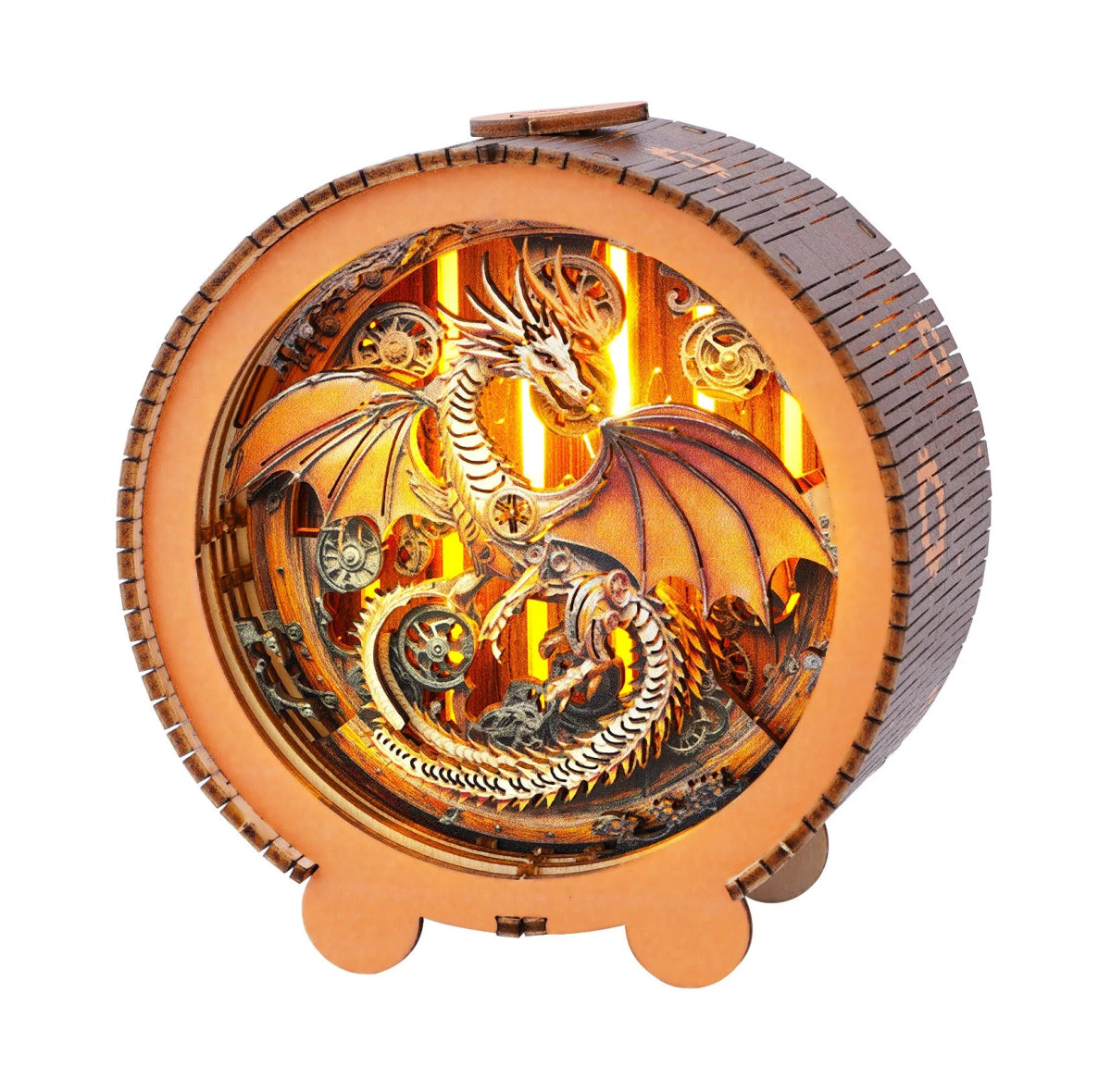 Mechanical Dragon Night Light - KAAYEE Puzzle