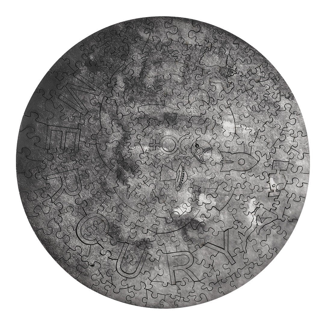 MERCURY Wooden Jigsaw Puzzle - KAAYEE Puzzle