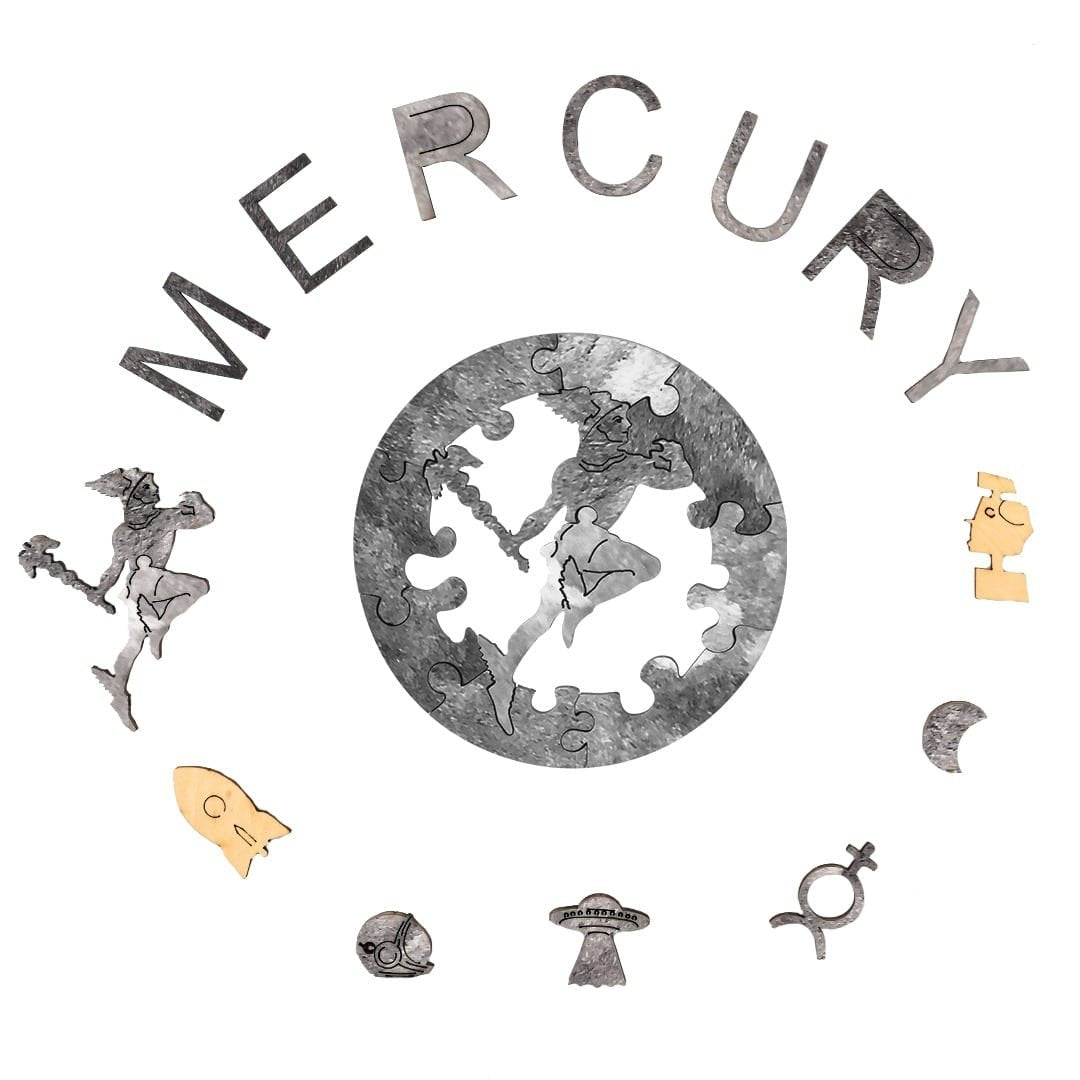 MERCURY Wooden Jigsaw Puzzle - KAAYEE Puzzle