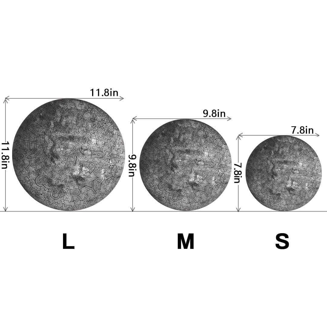 MERCURY Wooden Jigsaw Puzzle - KAAYEE Puzzle