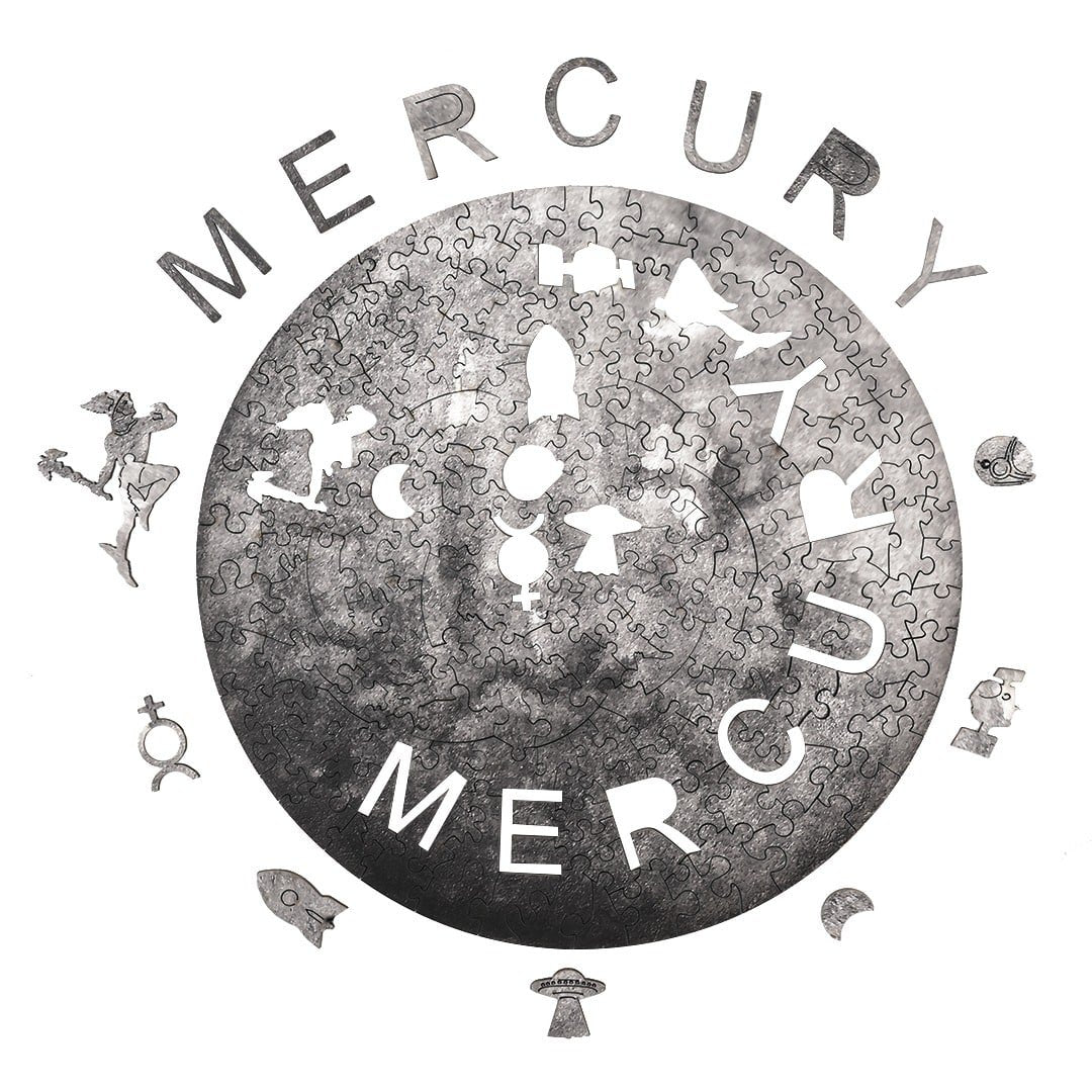 MERCURY Wooden Jigsaw Puzzle - KAAYEE Puzzle
