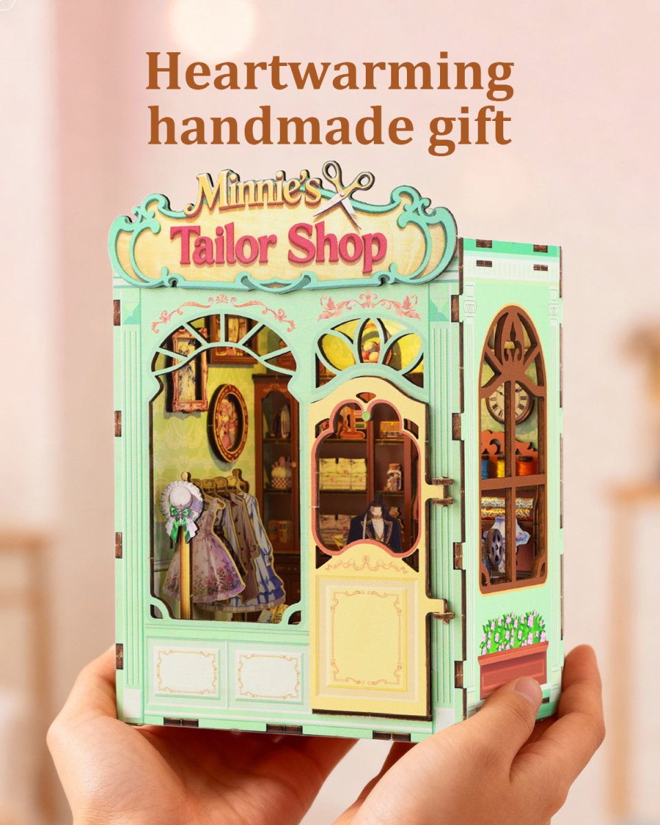 Minnie's Tailor Shop Book Nook Kit - KAAYEE Puzzle