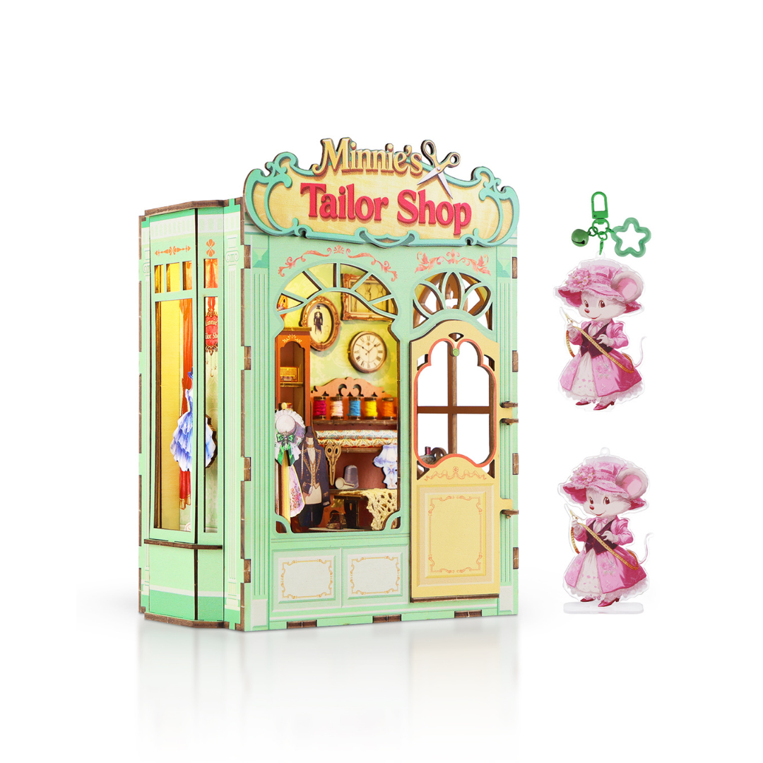Minnie's Tailor Shop Book Nook Kit - KAAYEE Puzzle