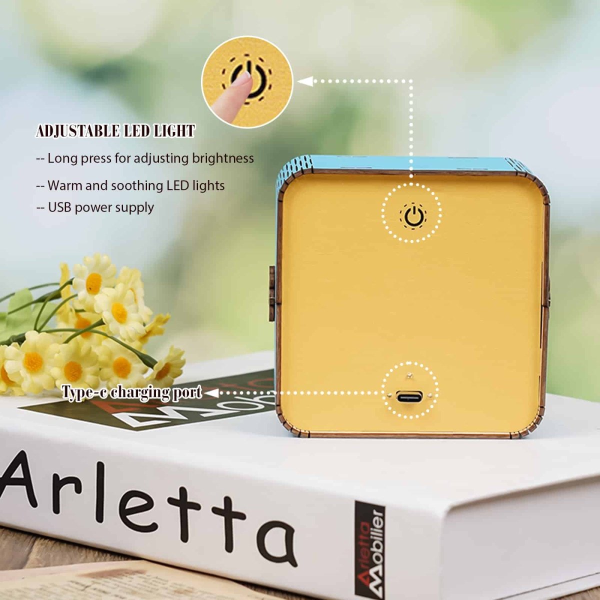 Moonlit Mountain Night Light - KAAYEE Puzzle