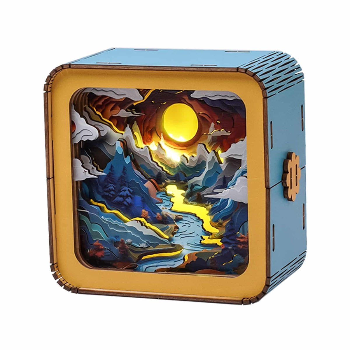 Moonlit Mountain Night Light - KAAYEE Puzzle