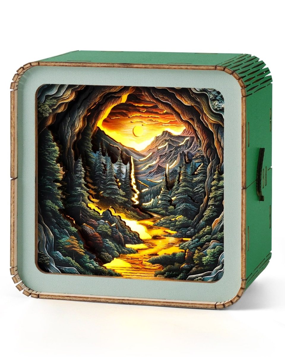 Morning Forest Night Light - KAAYEE Puzzle