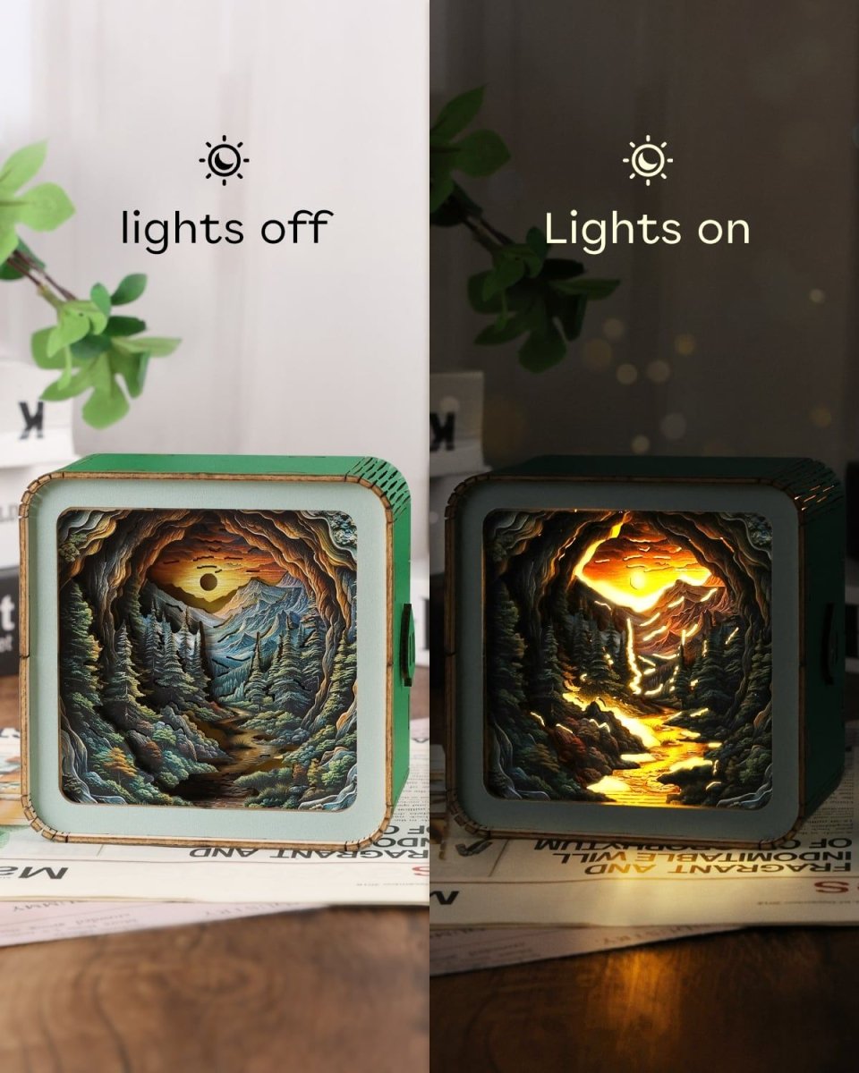 Morning Forest Night Light - KAAYEE Puzzle