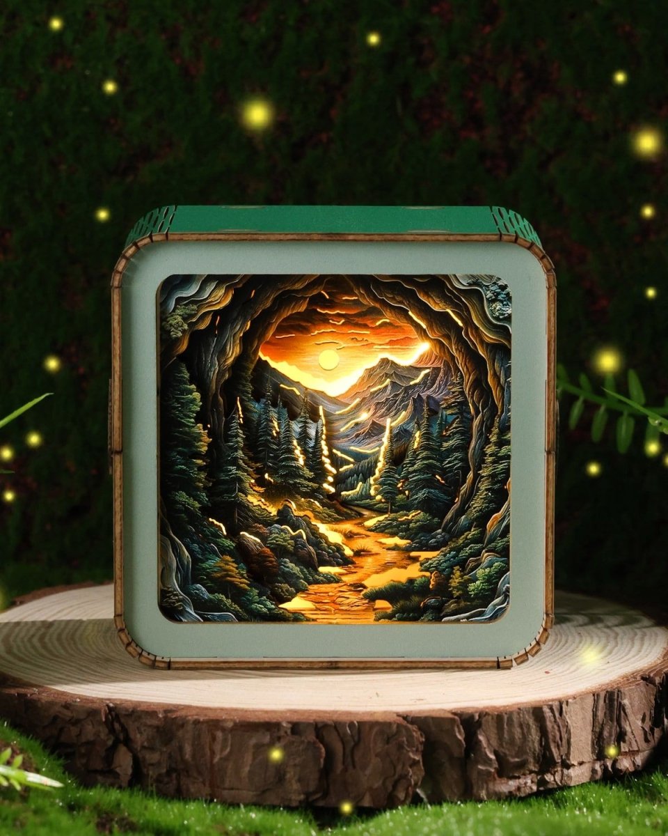 Morning Forest Night Light - KAAYEE Puzzle