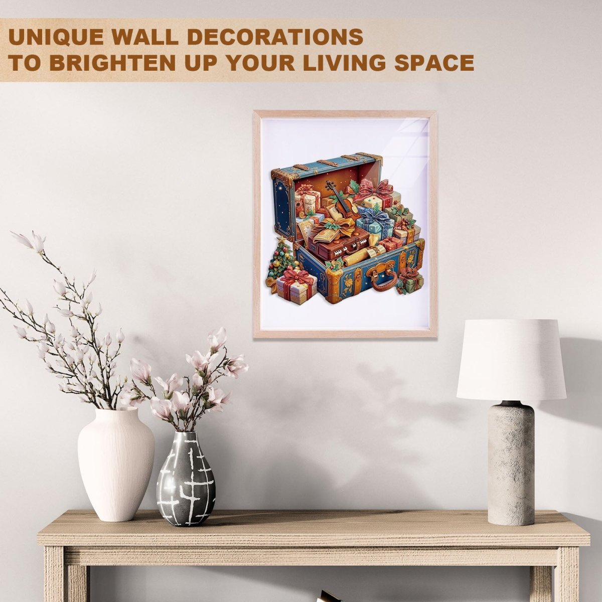 Music Gift Box Wooden Jigsaw Puzzle - KAAYEE Puzzle