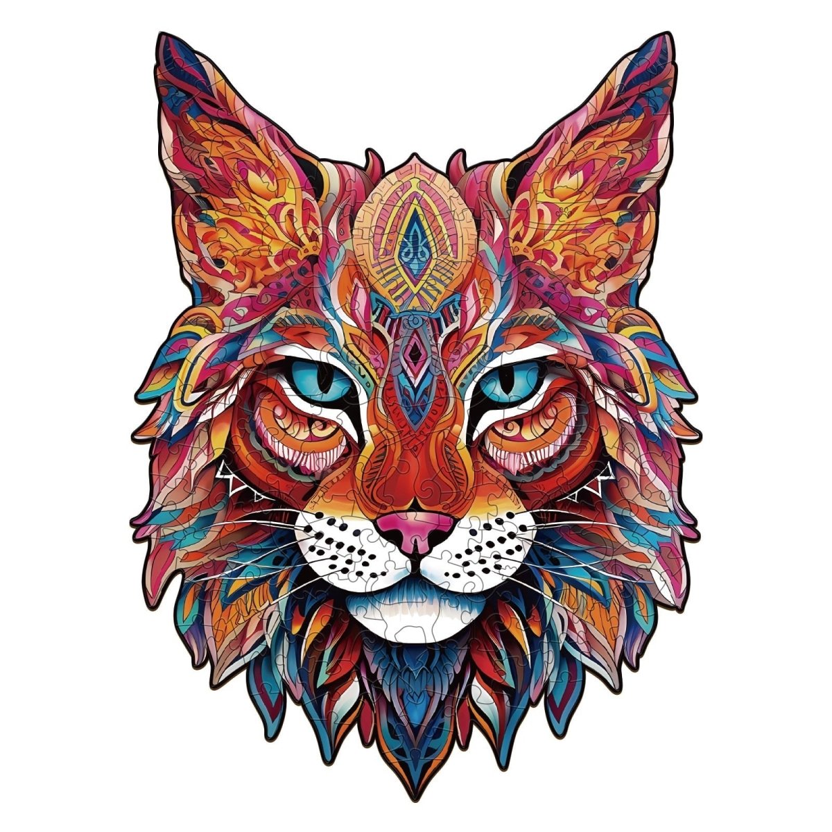 MYSTERIOUS LYNX Wooden Jigsaw Puzzle - KAAYEE Puzzle