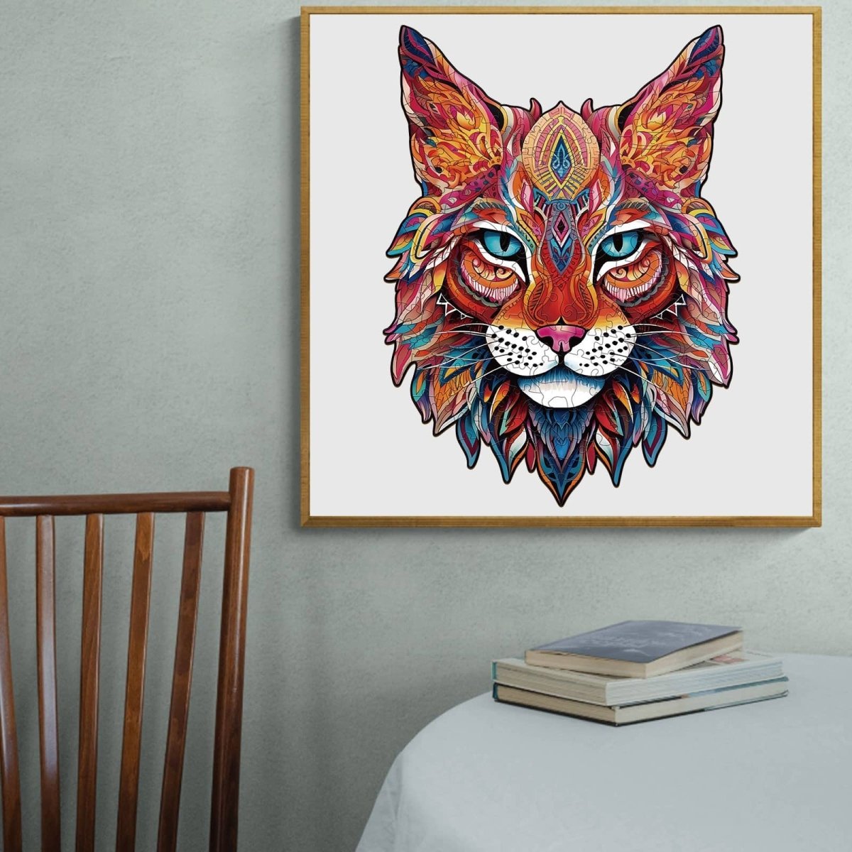 MYSTERIOUS LYNX Wooden Jigsaw Puzzle - KAAYEE Puzzle
