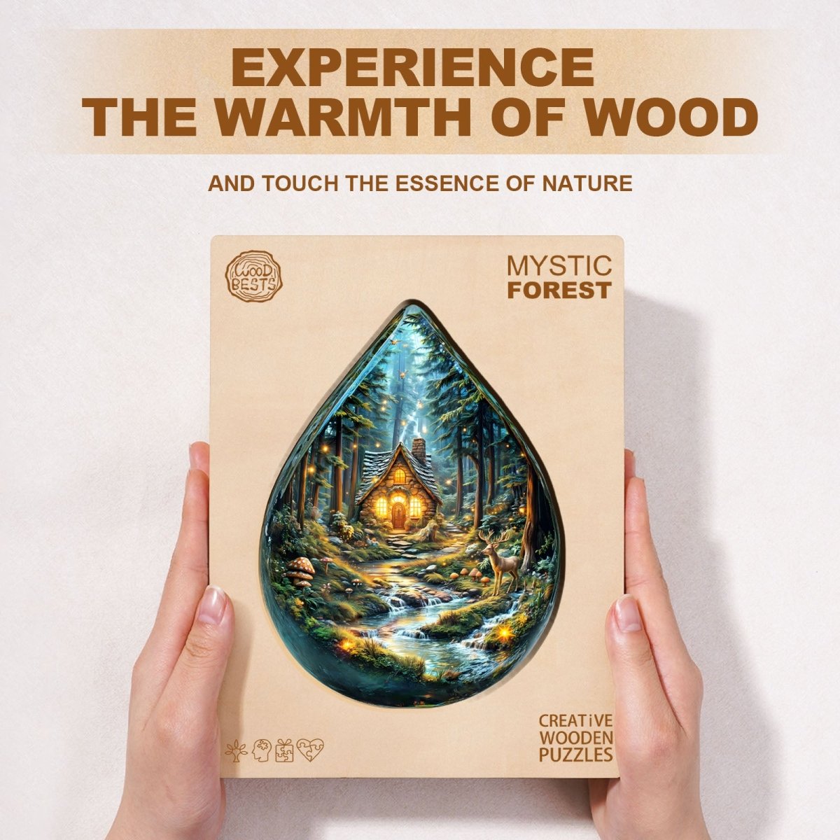 Mystic Forest Wooden Jigsaw Puzzle - KAAYEE Puzzle