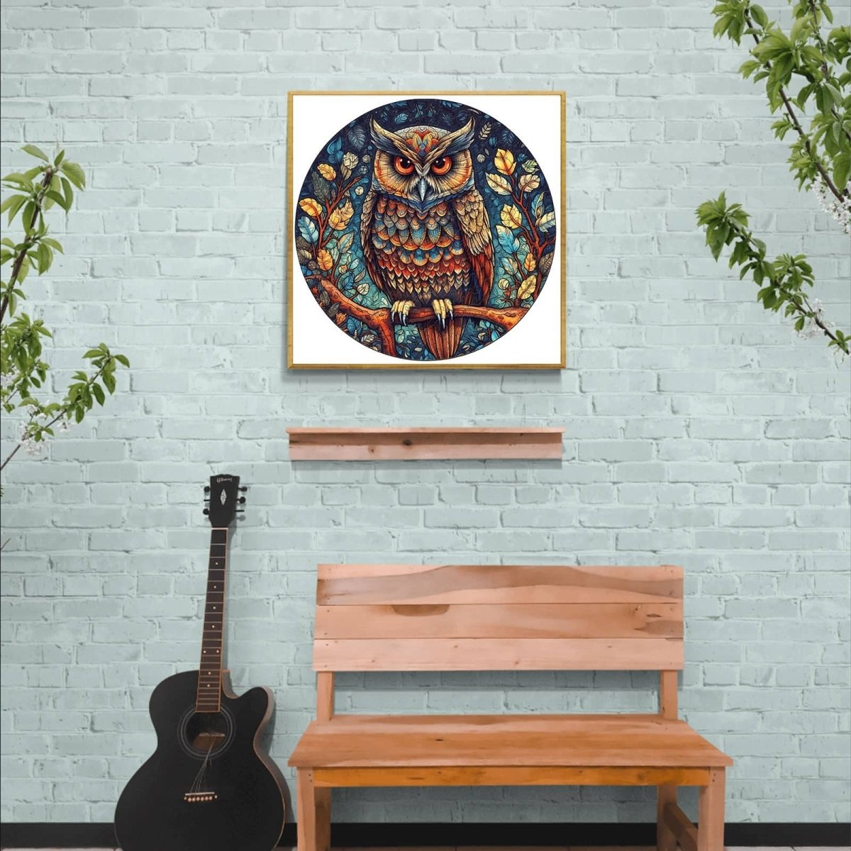 Mystic Owl Wooden Jigsaw Puzzle - KAAYEE Puzzle