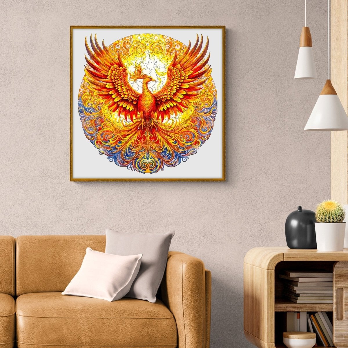 Noble Phoenix Wooden Jigsaw Puzzle - KAAYEE Puzzle