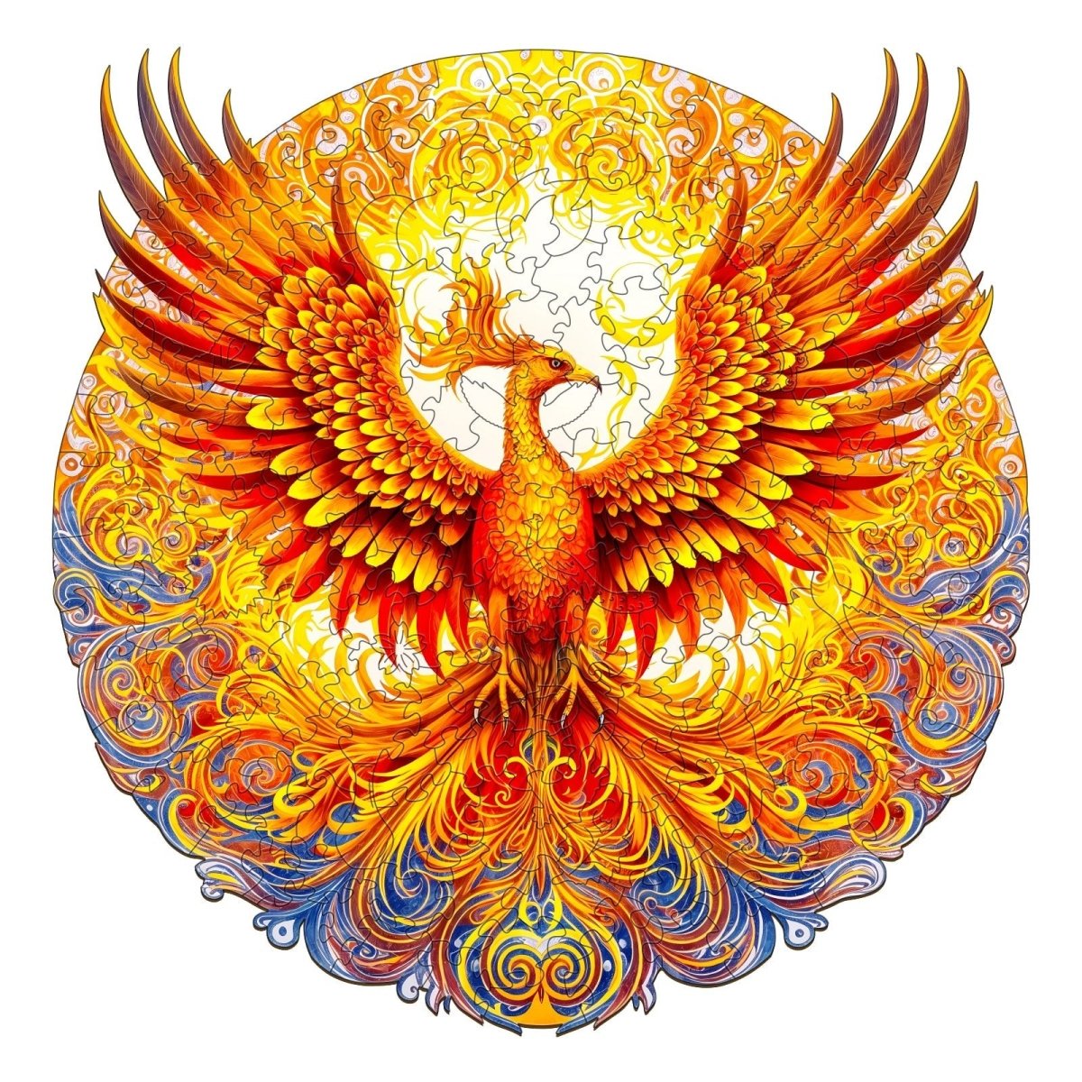 Noble Phoenix Wooden Jigsaw Puzzle - KAAYEE Puzzle