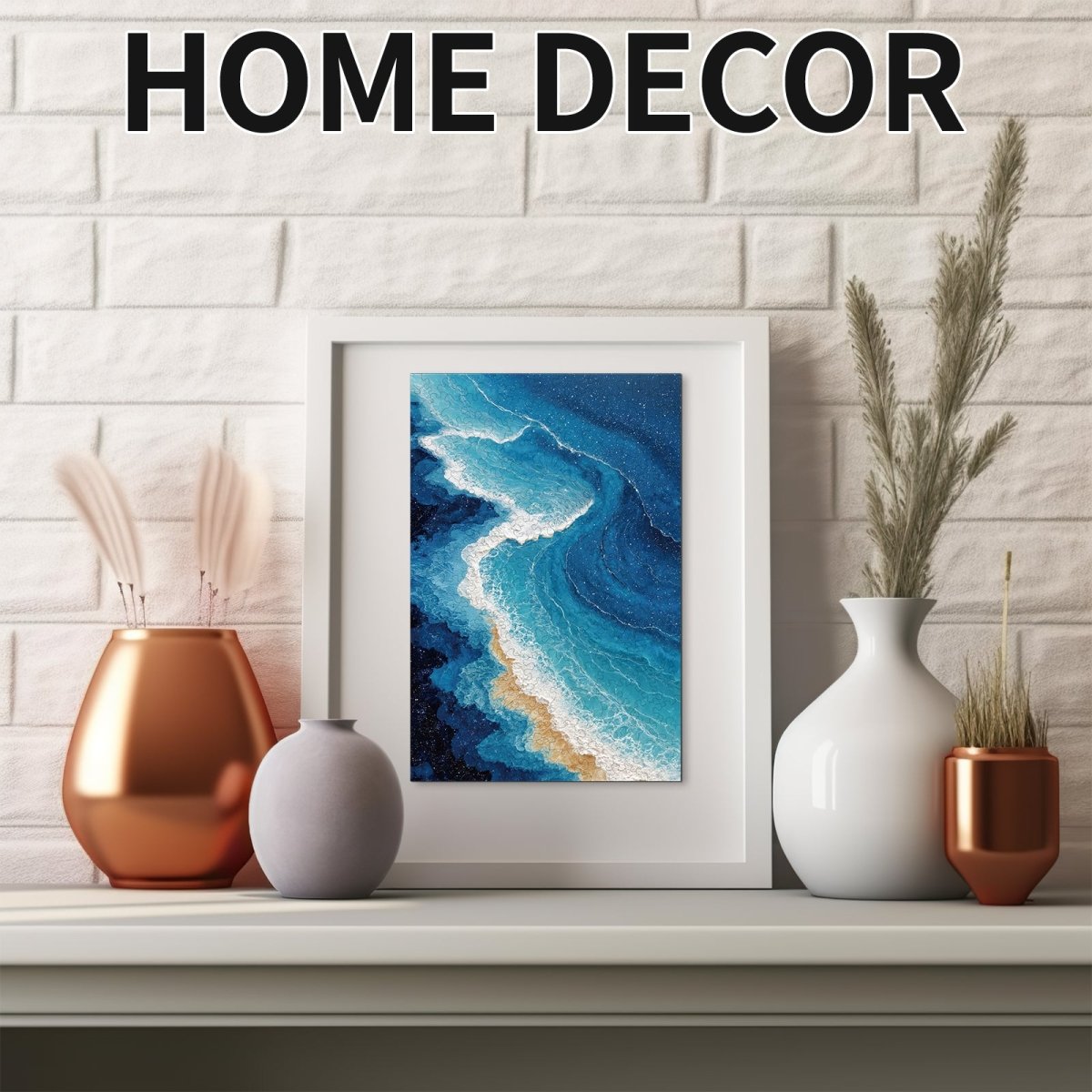 Ocean Waves Wooden Jigsaw Puzzle - KAAYEE Puzzle