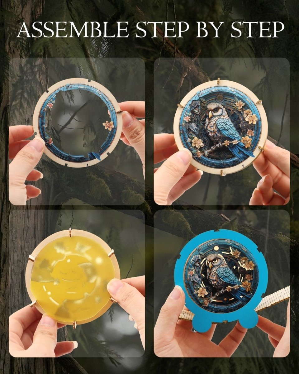 Owl Night Light - KAAYEE Puzzle