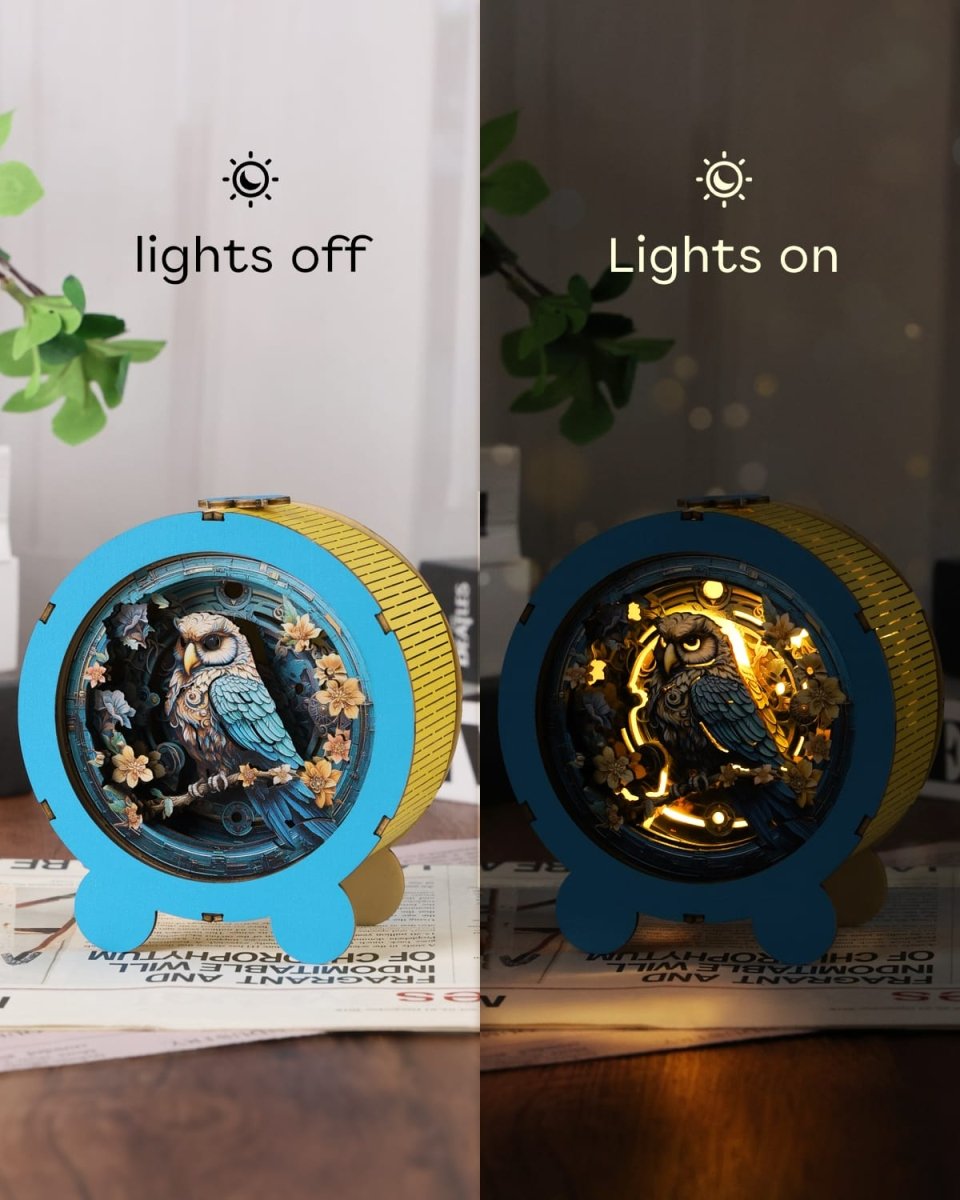 Owl Night Light - KAAYEE Puzzle