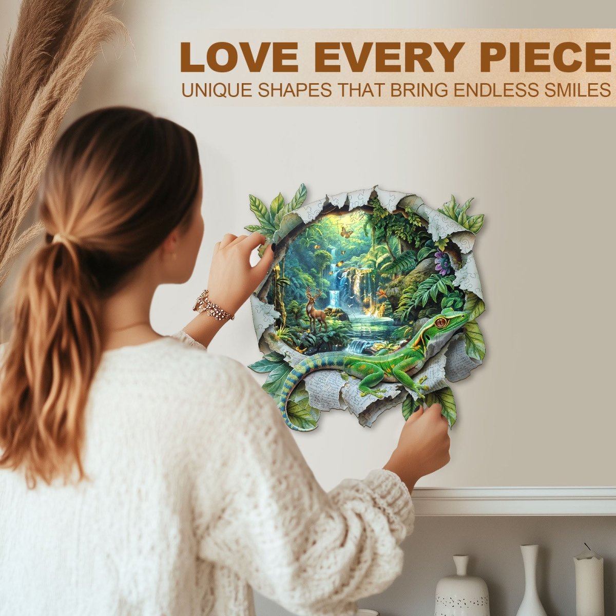 Paper World Wooden Jigsaw Puzzle - KAAYEE Puzzle